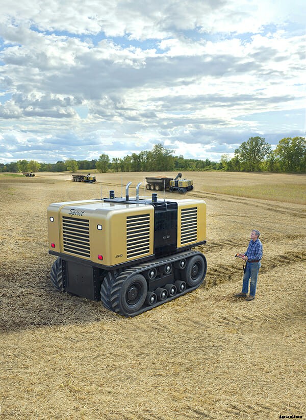 This Tractor Drives Itself