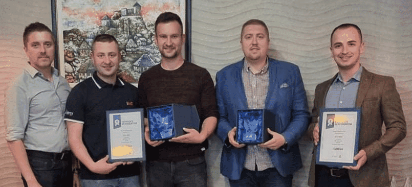 Aviagen Kft hits the road to honor New Ross 140 Club Members Madi doo and Brovis dd in Bosnia Herzegovina