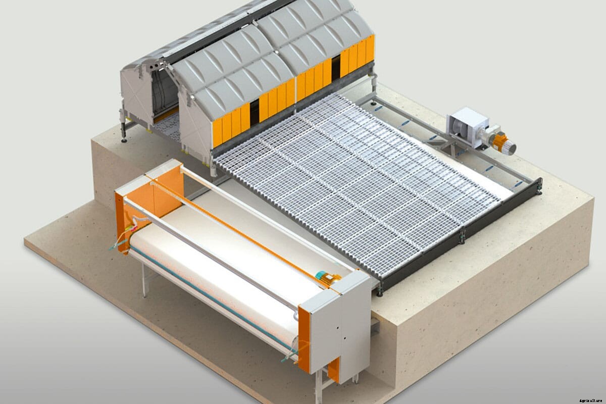 Innovative belt system for manure pits significantly improves the climate