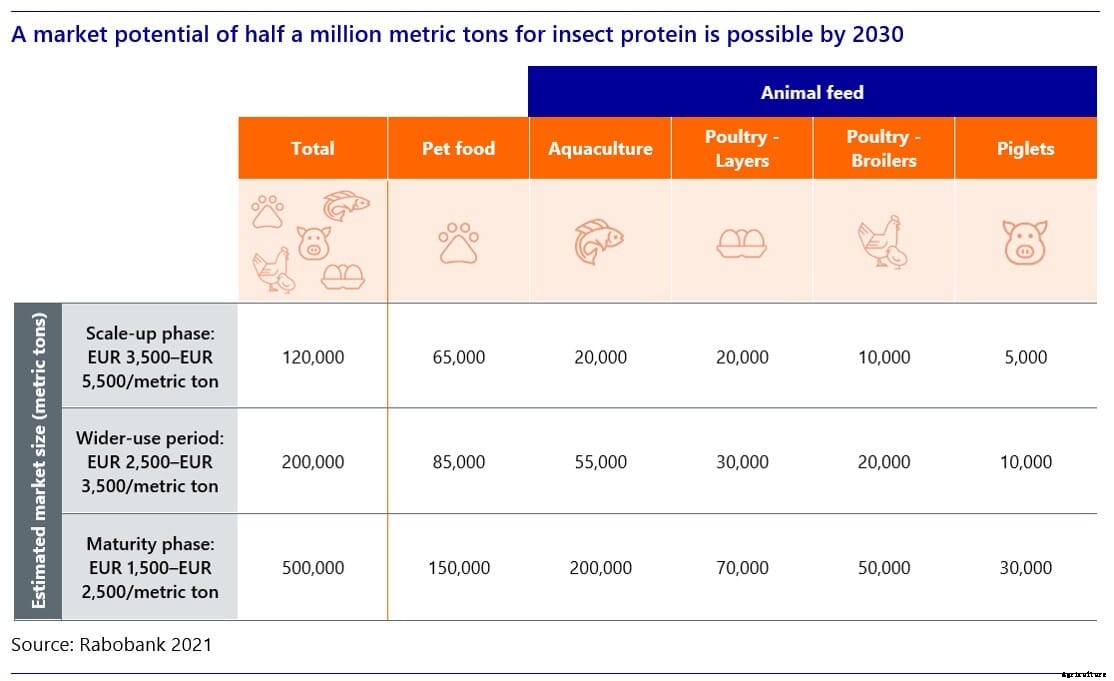 Insect protein expected to crawl ahead in 2020s