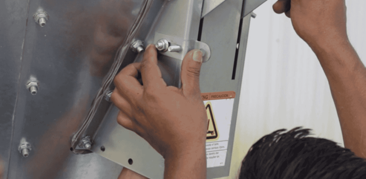 DIY feed bin hopper valve