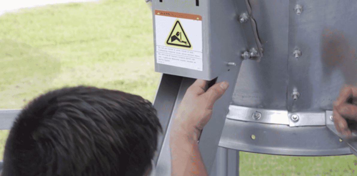 DIY feed bin hopper valve