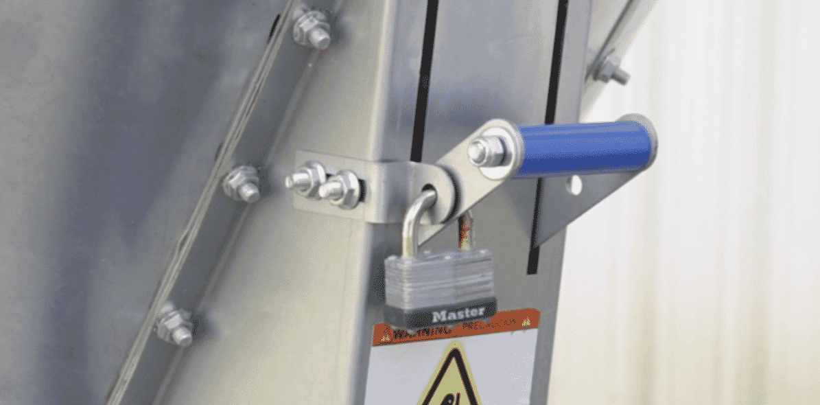 DIY feed bin hopper valve