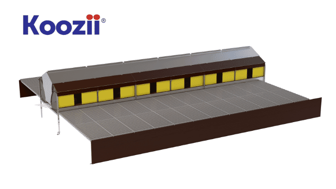 The biggest and most comfortable nest for happy hens and growers