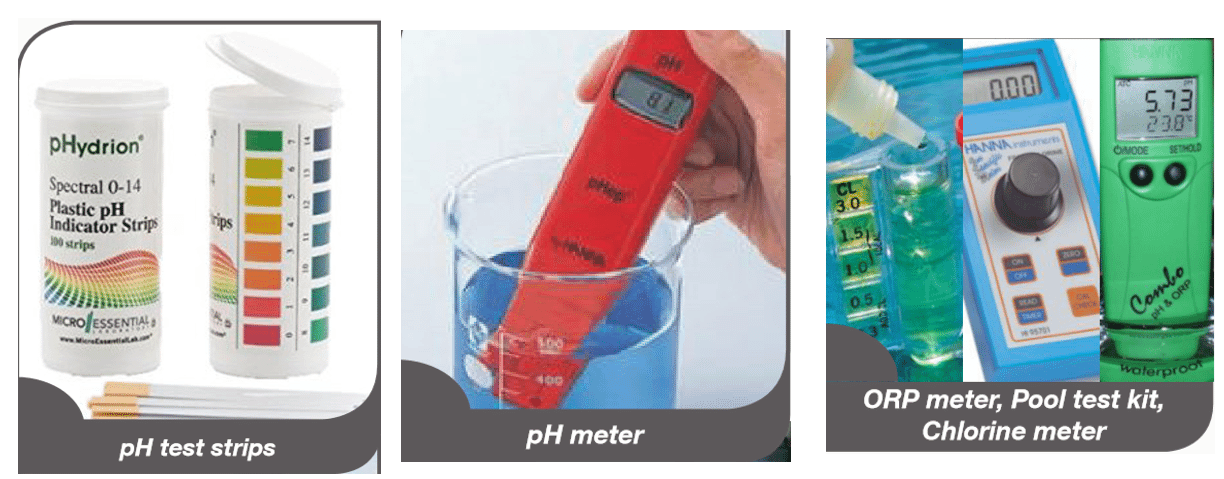 Best practice on the farm: water chlorination during production