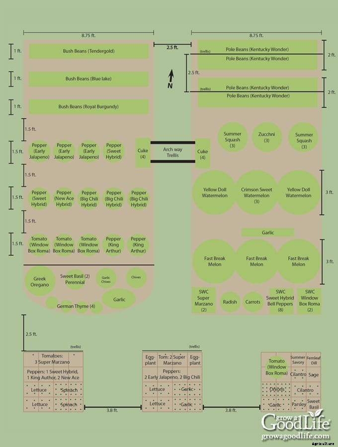 Planning Your Vegetable Garden: Mapping the Garden Beds