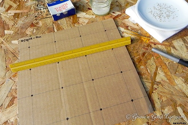 Homemade Seed Mats or Seed Tapes