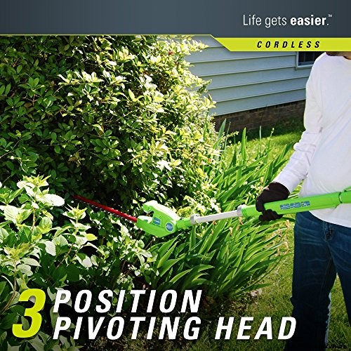 Greenworks 22272 Cordless Hedge Trimmer Review