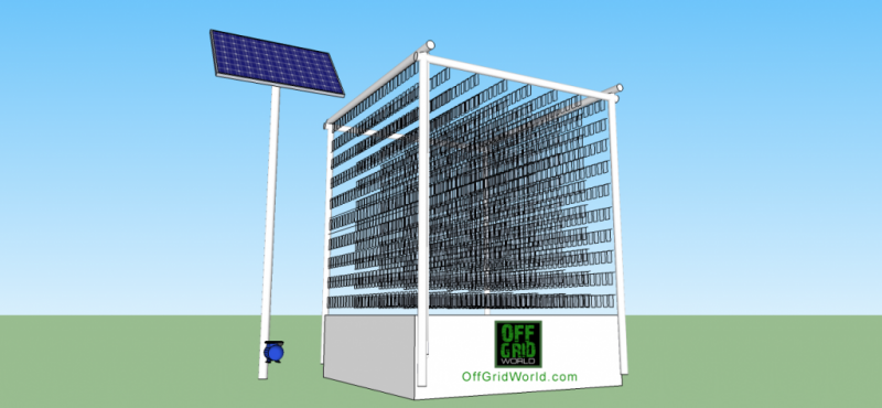1 Million Pounds of Food Per Acre?! Ultra High Yield Solar Powered Vertical Aquaponics System