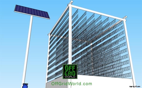 1 Million Pounds of Food Per Acre?! Ultra High Yield Solar Powered Vertical Aquaponics System