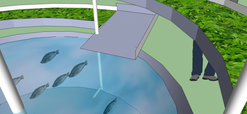 SOLAR POWERED VERTICAL AQUAPONICS SYSTEM