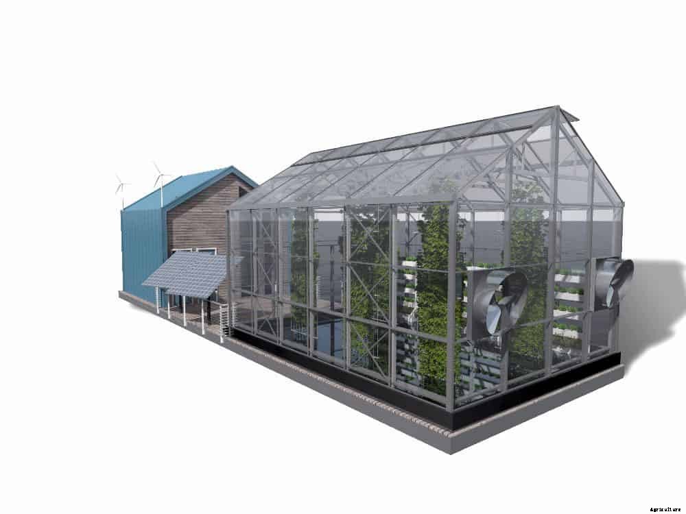 Floating Greenhouse Grows Organic Food With Clean Energy