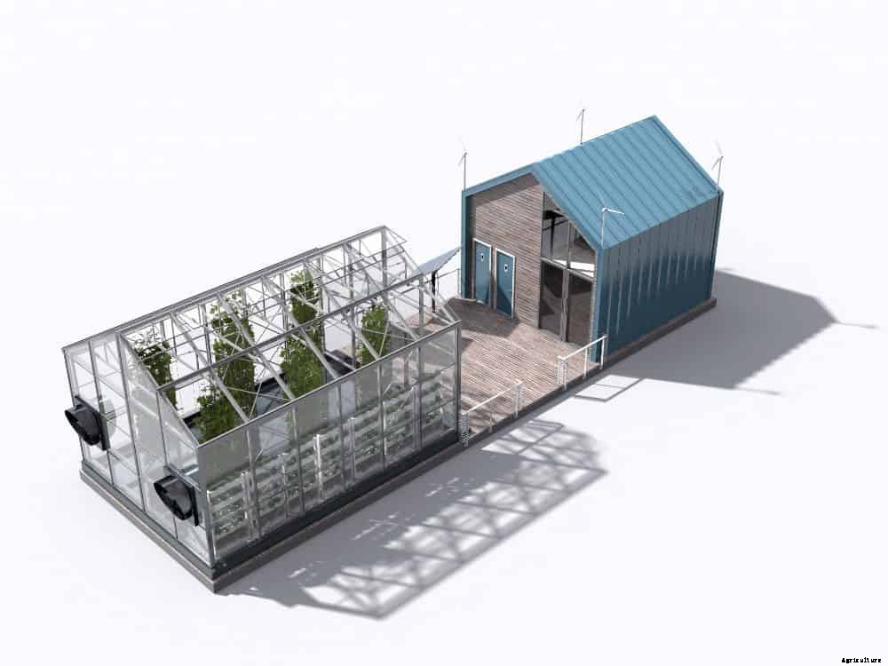 Floating Greenhouse Grows Organic Food With Clean Energy