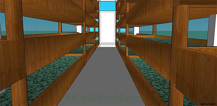 Solar Powered Vertical Garden: A Stackable & Portable Greenhouse Aquaponics Garden