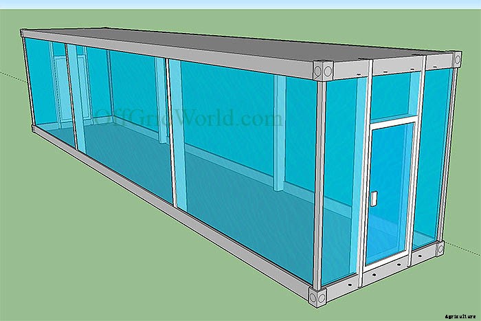 Solar Powered Vertical Garden: A Stackable & Portable Greenhouse Aquaponics Garden