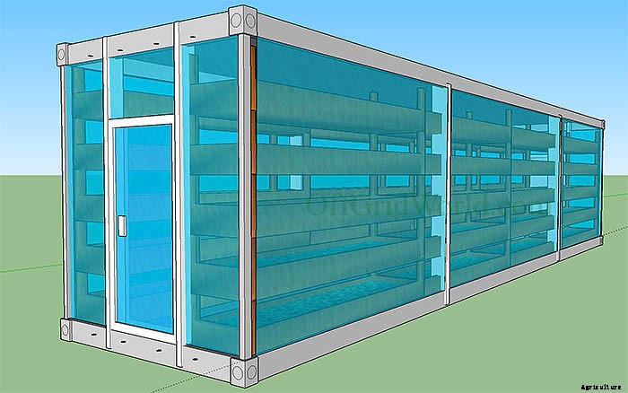 Portable Solar Powered Aquaponics Greenhouse Can Grow Food Year Round