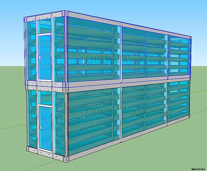 Portable Solar Powered Aquaponics Greenhouse Can Grow Food Year Round