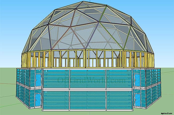 Portable Solar Powered Aquaponics Greenhouse Can Grow Food Year Round