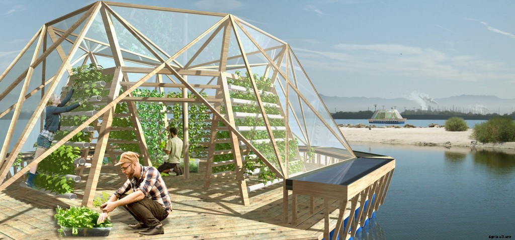 Awesome 750sqft Solar Powered Floating Greenhouse is Pure Genius