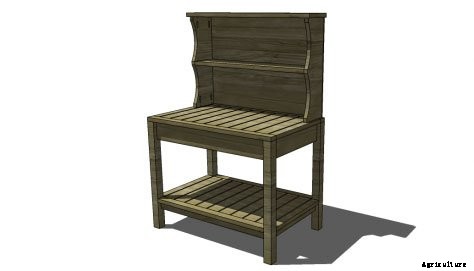 65 DIY Potting Bench Plans (Completely Free)