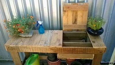 65 DIY Potting Bench Plans (Completely Free)