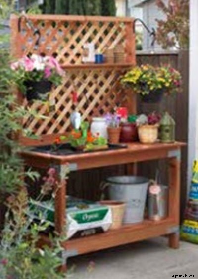 65 DIY Potting Bench Plans (Completely Free)