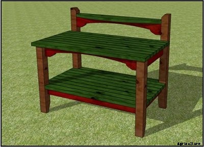 65 DIY Potting Bench Plans (Completely Free)