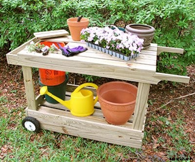 65 DIY Potting Bench Plans (Completely Free)
