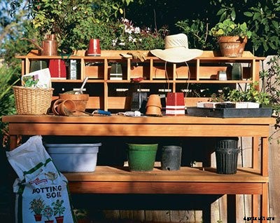 65 DIY Potting Bench Plans (Completely Free)