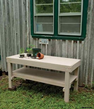 65 DIY Potting Bench Plans (Completely Free)