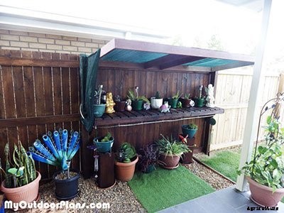 65 DIY Potting Bench Plans (Completely Free)
