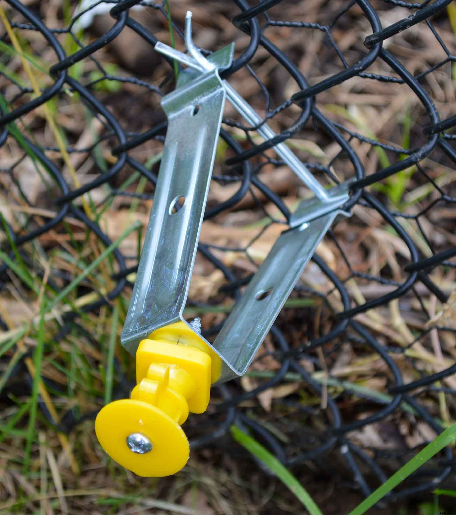 Install a Solar-powered Fence to keep Groundhogs out of the Garden