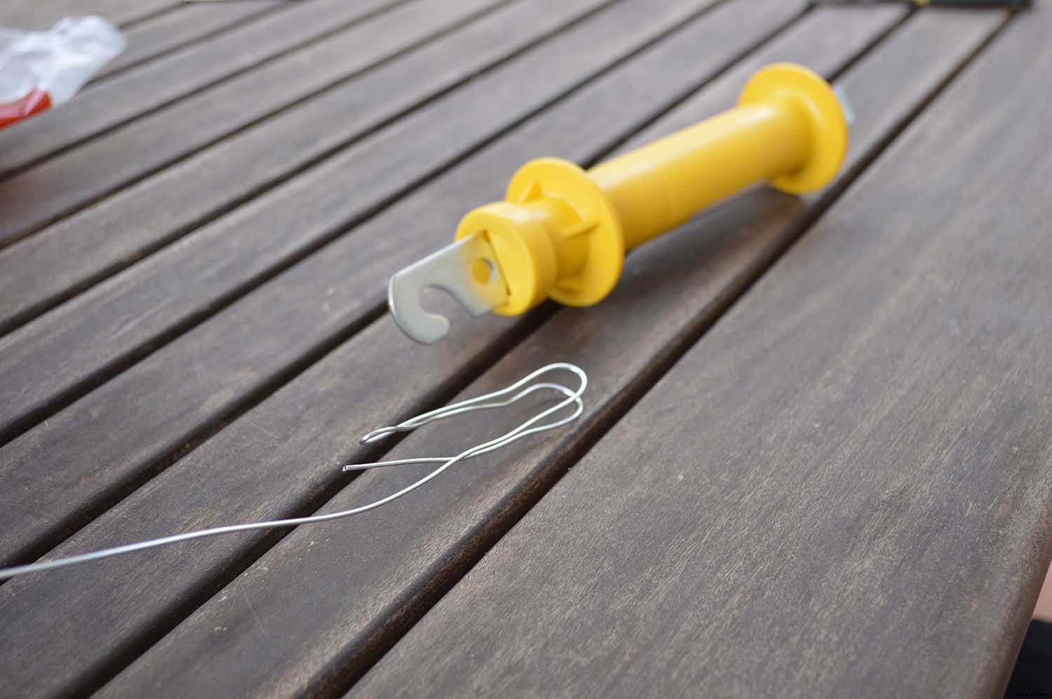 Install a Solar-powered Fence to keep Groundhogs out of the Garden