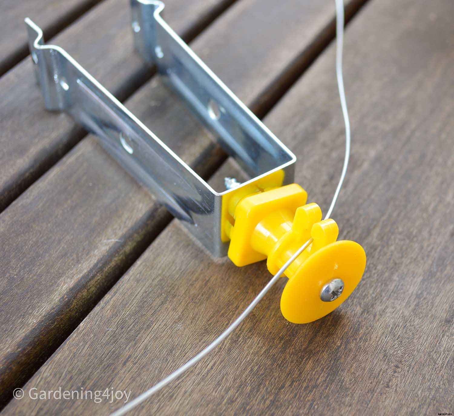 Install a Solar-powered Fence to keep Groundhogs out of the Garden