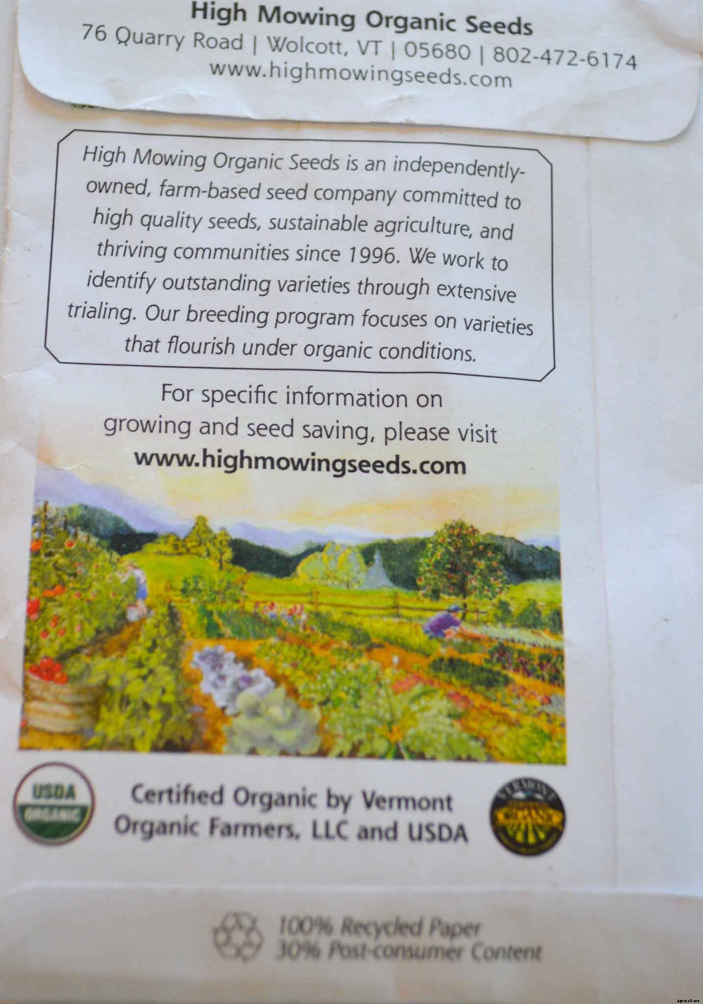 A simple guide to understanding information on seed packages