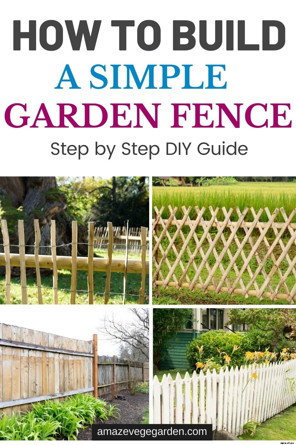 How to Build a Simple Garden Fence (DIY Guide)
