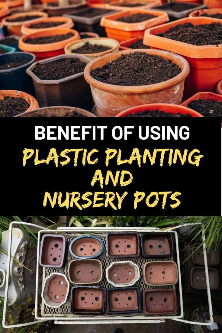 Benefits of Using Plastic Planting and Nursery Pots
