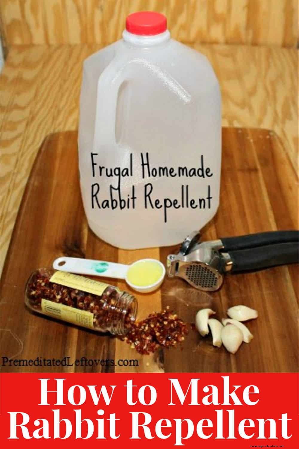 How to Make Rabbit Repellent