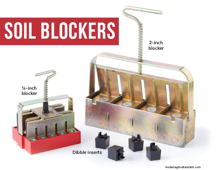 Starting Seeds with Soil Blocking