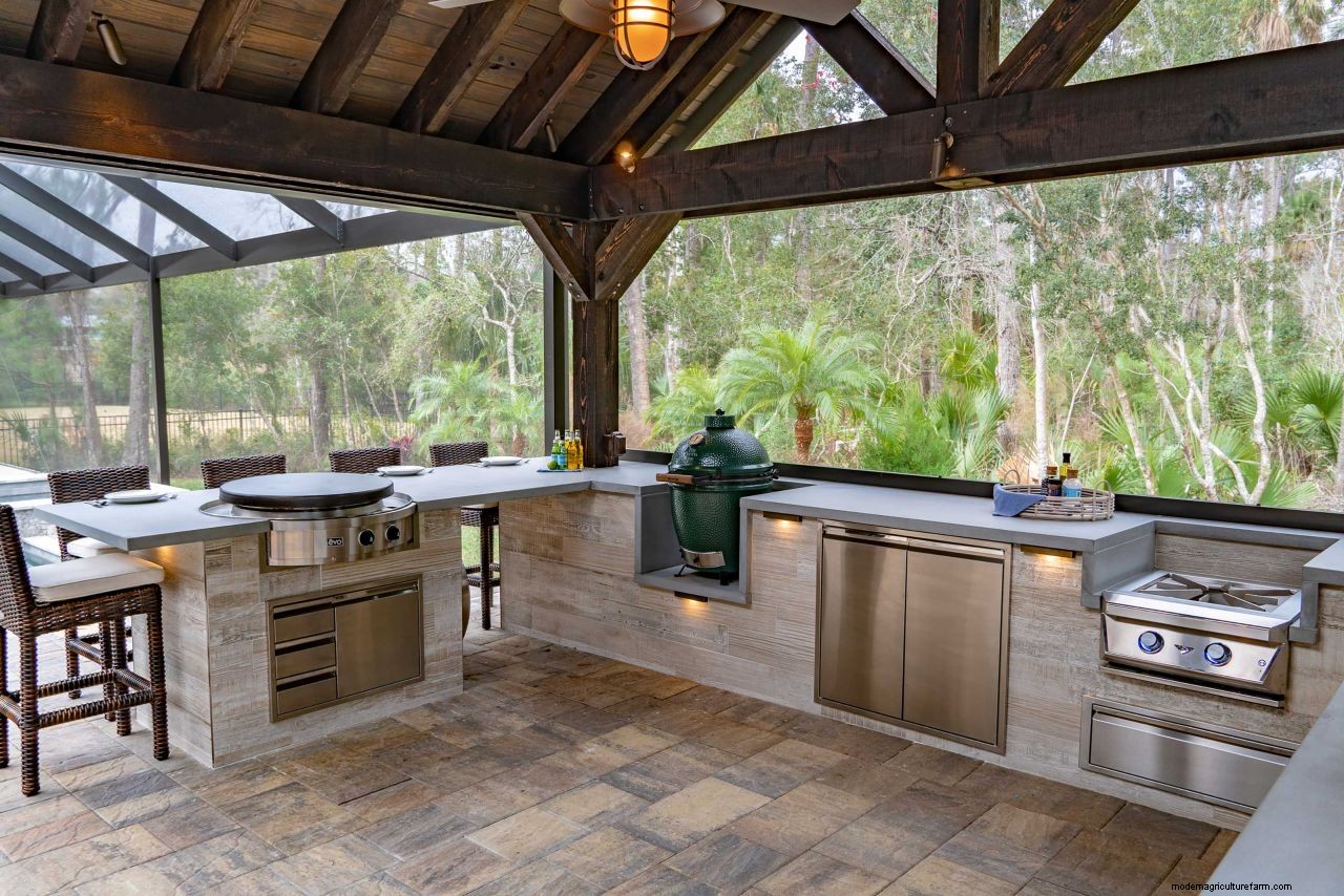 How to design an outdoor kitchen: layout options, material choices and must-have features