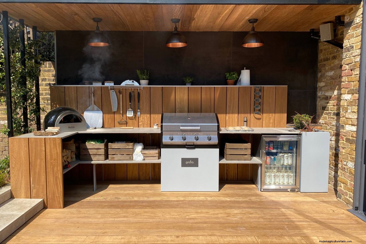 How to design an outdoor kitchen: layout options, material choices and must-have features