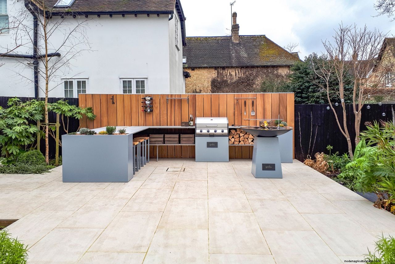 How to design an outdoor kitchen: layout options, material choices and must-have features
