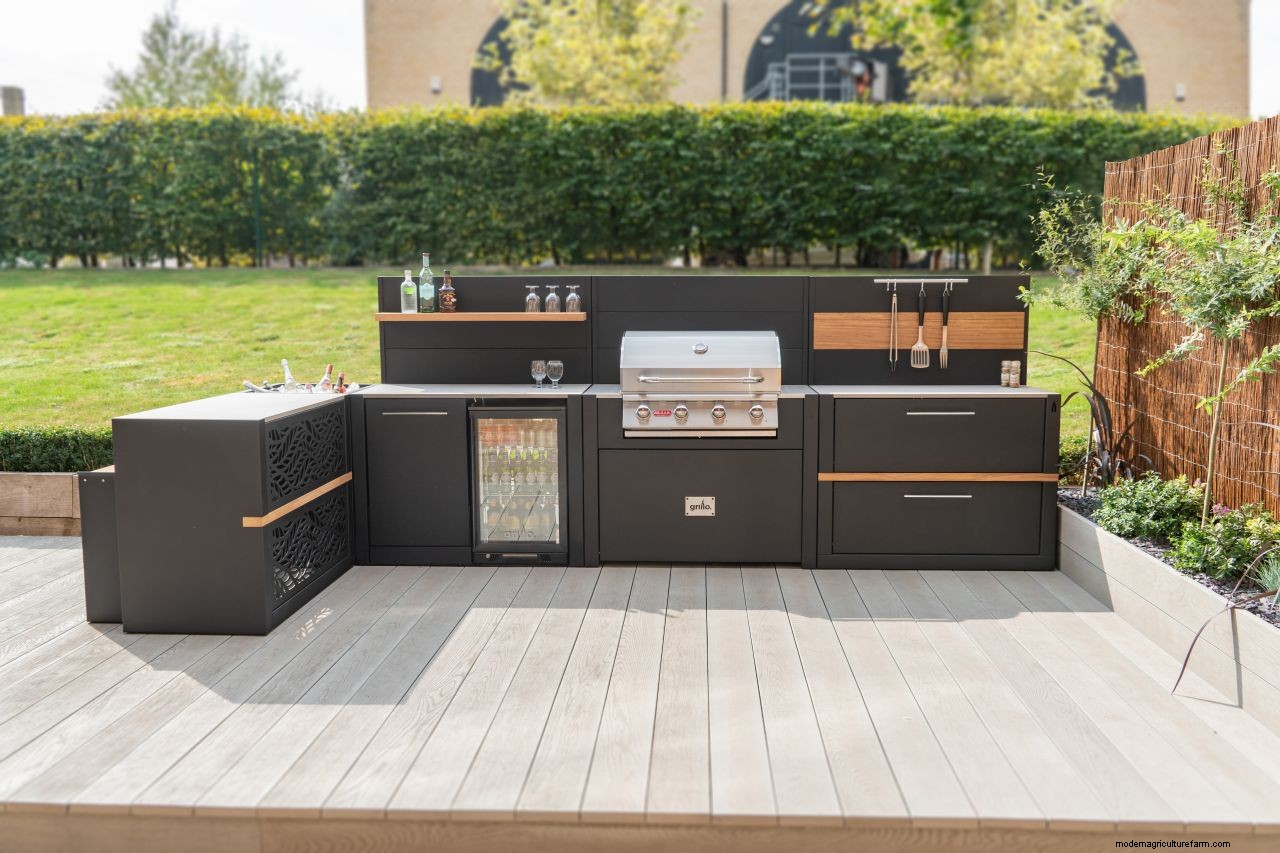 How to design an outdoor kitchen: layout options, material choices and must-have features