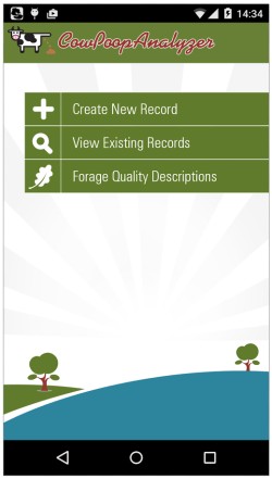 Cow Poop Analyzer App Estimates Forage Quality