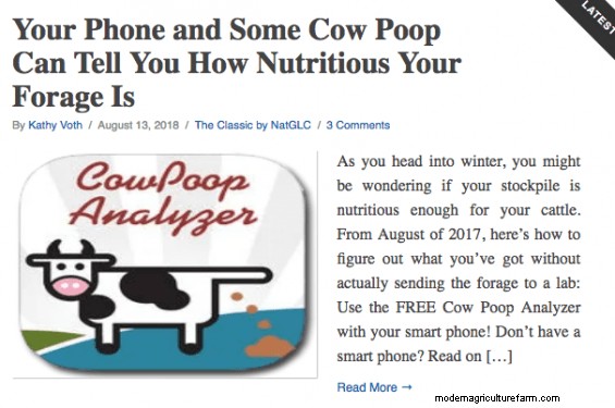 Manure Scoring – What Comes Out Tells You What Went In and What to Change