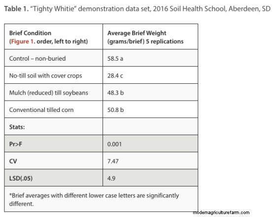 Tighty Whities Can Tell You About Your Soil Health