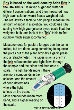 Here’s Why We Don’t Use Brix to Measure Forage Quality