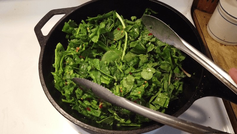 Different Ways to Cook Wild Greens
