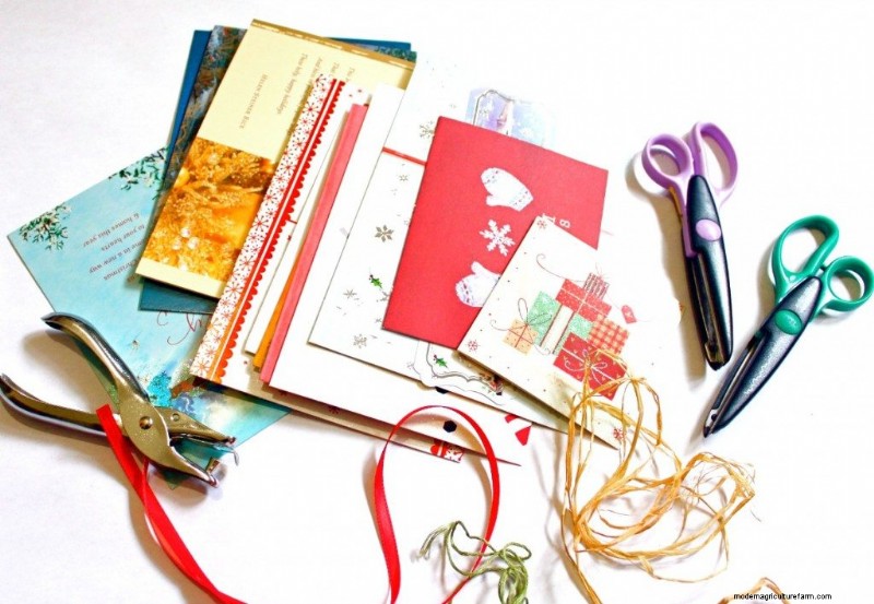 Handmade Gift Bags & Tags from the Great Depression Era