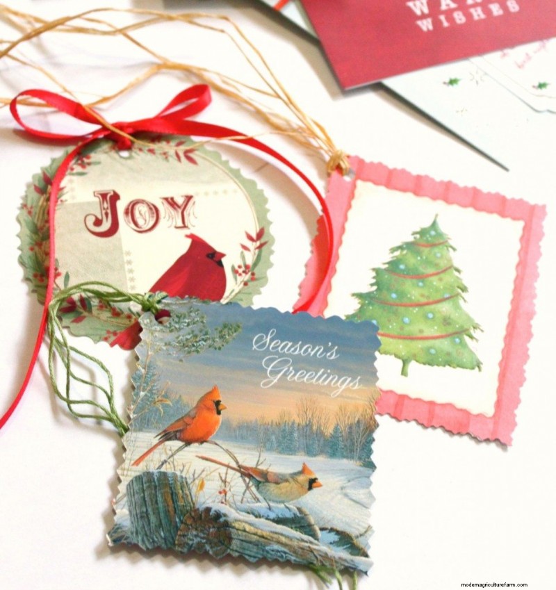 Handmade Gift Bags & Tags from the Great Depression Era